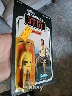 Star Wars ROTJ Luke Skywalker Figure 1983 Kenner 65-Back MOC Unopened