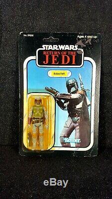 Star Wars Return Of the Jedi Boba Fett Sealed on card Kenner 1983