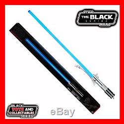 Star Wars Rey Blue Lightsaber Black Series Force FX Deluxe / Master Replicas