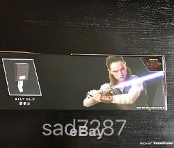 Star Wars Rey Luke Force FX Lightsaber Disney Parks with Removable Blade New