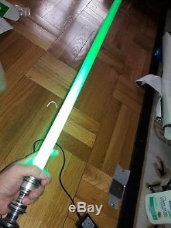 Star Wars Saber Forge Lightsaber ROTJ Luke Skywalker Replica Reveal Prop
