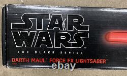 Star Wars The Balck Series Darth Maul Force FX Lightsaber