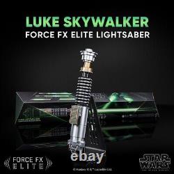 Star Wars The Black Series Luke Skywalker Force Fx Elite Lighsaber Hasbro New