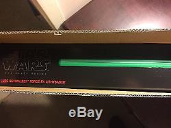 Star Wars The Black Series Luke Skywalker Fx Green Lightsaber Prop Replica