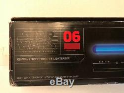 Star Wars The Black Series Obi-Wan Kenobi Force FX Lightsaber Blue Hasbro 06