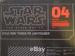 Star Wars The Force Awakens The Black Series Kylo Ren FX Force Deluxe Lightsaber