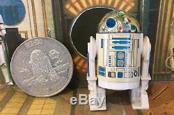 Star Wars Vintage R2-D2 Pop Up Light Saber Complete With Coin 1985 POTF Last 17