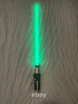 Star Wars yoda lightsaber Master Replicas 2007 Force FX Lightsaber mint