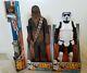 Stars Wars 18 Chewbacca, 18 Scout Trooper & Light Saber By Hasbro