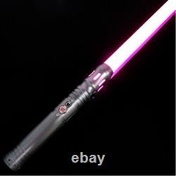 Starwars Lightsaber 114cm Silver Metal Handle Force FX Jedi Cosplay UK Seller