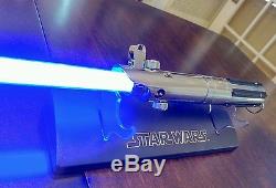Super Custom Luke Skywalker SW-205 FX ESB Graflex Lightsaber, Removable Blade