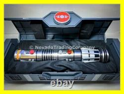 TWO STAR WARS GALAXY'S EDGE DARTH MAUL LEGACY LIGHTSABER WithTWO 36 BLADE ADAPTER