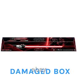 The Black Series Darth Vader Force Fx Elite Lightsaber Damaged Box