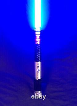 The MENTOR, Obi Wan replica Force FX Dueling Lightsaber, Blue LED blade