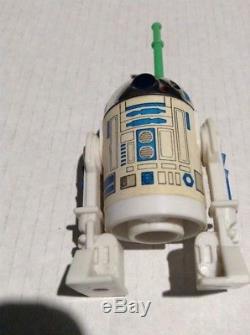 Vintage 1985 Star Wars Last 17 R2-D2 Figure + Original Pop up Lightsaber