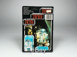 Vintage Palitoy Tri-Logo ROTJ R2-D2 Pop-Up Lightsaber Mint on card Star Wars