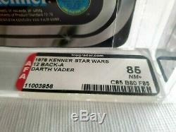 Vintage Star Wars 12 Back-a Darth Vader Afa 85 Nm+ (85/80/85)! Beautiful Moc