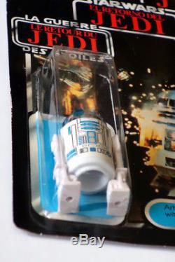 Vintage Star Wars 1983 Tri-Logo Miscard R2-D2 Sensorscope/Pop-up Lightsaber