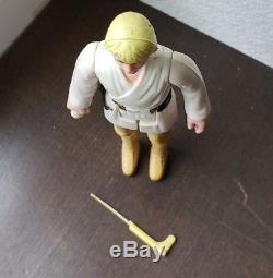Vintage Star Wars Figure Luke Skywalker Farmboy DT Double Telescoping Lightsaber