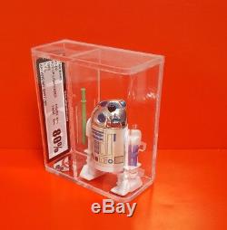 Vintage Star Wars Last 17 R2-D2 Pop Up Lightsaber UKG 80% Figure 80% Paint 85%