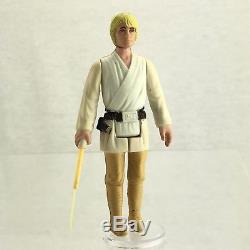 Vintage Star Wars Luke Skywalker DT Lightsaber 1977 3-Line COO