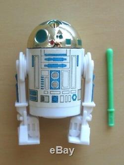Vintage Star Wars R2-D2 Pop-Up Lightsaber MINTY Complete ORIGINAL 1984 Last 17