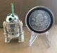 Vintage Star Wars R2d2 Potf Original Pop Up Light Saber + Coin Last 17 Kenner