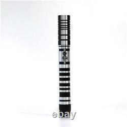 Xenopixel 114cm Lightsaber Black and Silver Metal Hilt with 3600mAh Battery v112