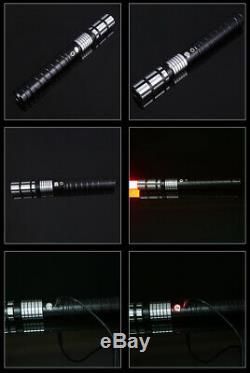 Y6 Phantom Star Wars Lightsaber Combat Training Light saber Metal Hilt RGB 100cm