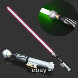 YDD Luke Skywalker Style Battle Ready Metal Lightsaber 16 Colors RGB & Sound FX