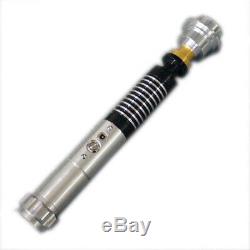 YDD Star Wars Luke Skywalker Lightsaber Silver Metal 16 Colors RGB Light Replica