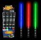 12 Led Pack Laser Épées Expandable Lumière Sabres Star Wars Avec Fx Party Son