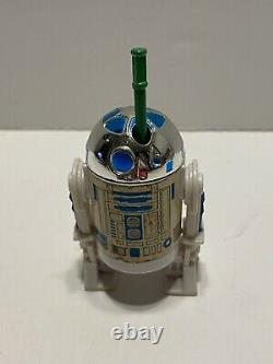1984 Kenner Star Wars Power Of The Force R2-d2 Avec Pop-up Lightsaber Authentic