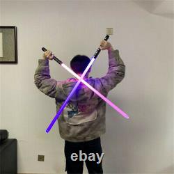 2pcs Star Wars Lightsaber Sword Dueling Fx 16 Color Movie Sound Cosplay Props