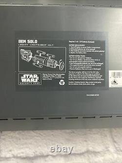 Ben Solo Disney Star Wars Galaxy's Edge Legacy Lightsaber Hilt Scellé Nouveau