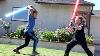 Comment Les Enfants Jouer Star Wars Épée Bataille Lumière Sabres Darth Vader Pour Les Enfants 2016
