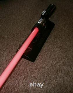 Darth Vader Maître Répliques Esb Sabre Laser Main Signée Et Utilisé Par Dave Prowse Coa