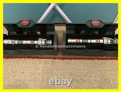 Deux Star Wars Galaxy’s Edge Dark Maul Legacy Sabre Laser Withtwo 36 Blade Adaptateur