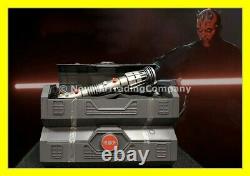 Deux Star Wars Galaxy’s Edge Dark Maul Legacy Sabre Laser Withtwo 36 Blade Adaptateur
