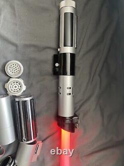 Ensemble de construction de sabre laser Master Replicas Star Wars Force FX RARE 2002-2007
