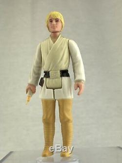 Figurine D'action Star Wars Luke Skywalker Vintage Avec Sabre Laser À Double Télescope