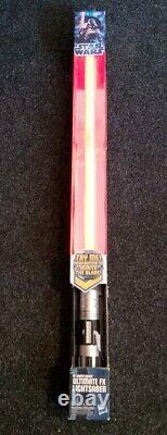 Hasbro Cosp Star Wars Lightsaber Ultimate Fx Red C-2945a Lights Sounds Boxed Vgc