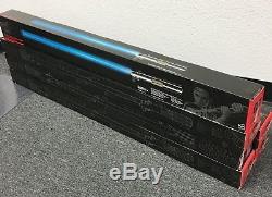 Hasbro Star Wars Nouveau Sabre Laser Bleu Rey Series Black Force Fx Deluxe Light