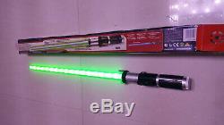 Hasbro Star Wars Yoda Ultime Fx Lightsaber Toy Green Light Sabre Laser Épée