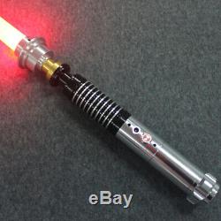 Hot Star Wars Luke Skywalker Lightsaber En Métal 16 Couleurs Rvb Lumière Replica