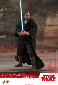 Hot Toys Mms 507 Star Wars The Last Jed Luke Skywalker (crait Version) 1/6 Nouveau