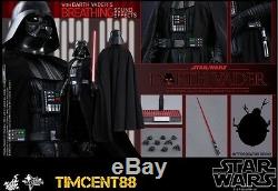 Hot Toys Mms279 Star Wars Episode IV Un Nouvel Espoir 1/6 Darth Vader Figure Sonore Led