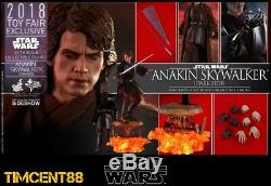 Hot Toys Mms486 Star Wars La Revanche Des Sith Anakin Skywalker Dark Side Ouvert New