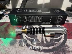 KR Sabers Eco Héros Star Wars Luke Skywalker Sabre laser installé Proffie V2.2