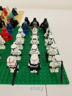 Lego 115+ Minifigure Star Wars Lot Stormtrooper Droid Lightsaber Rare Lego